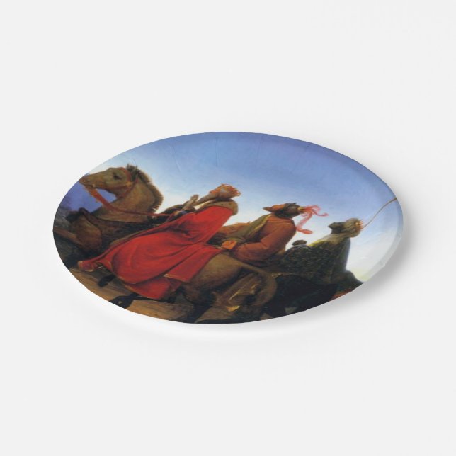 The Three Wisemen Paper Plates (Angled)