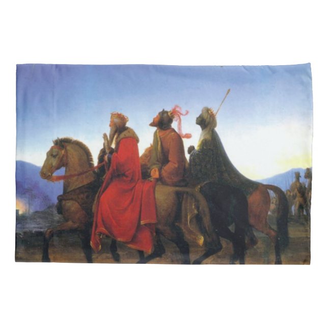 The Three Wisemen Pillow Case (Back)