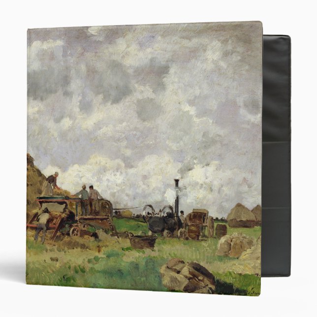The Threshing Machine Binder (Front/Inside)