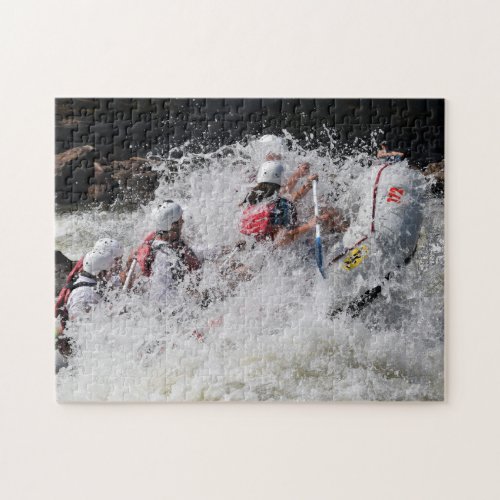 The Thrill of Whitewater Rafting 11 x 14 Jigsaw Puzzle