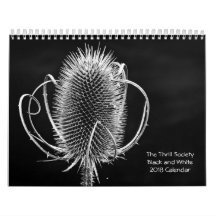 The Thrill Society 2018 Black and White Calendar