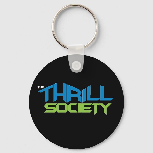 The Thrill Society Logo Keychain (Front)