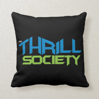The Thrill Society Logo Throw Pillow