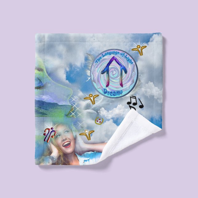 The Throat Chakra - Symbol Dreams  Wash Cloth (Wash Cloth)
