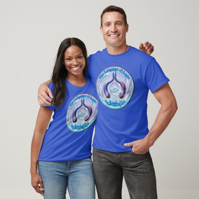 The Throat Chakra - Symbol the Breath Life T-Shirt (Unisex)