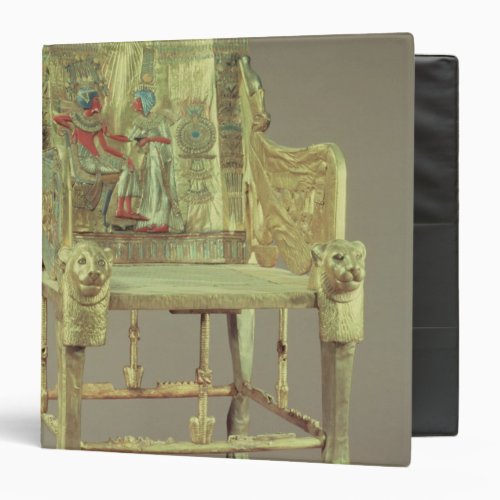 The throne of Tutankhamun  New Kingdom Binder