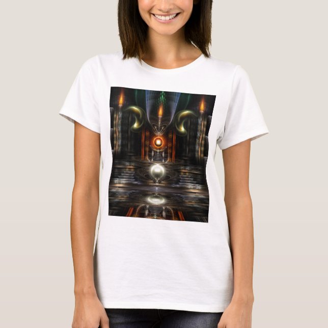The Throne Room Fractal Art T-Shirt (Front)