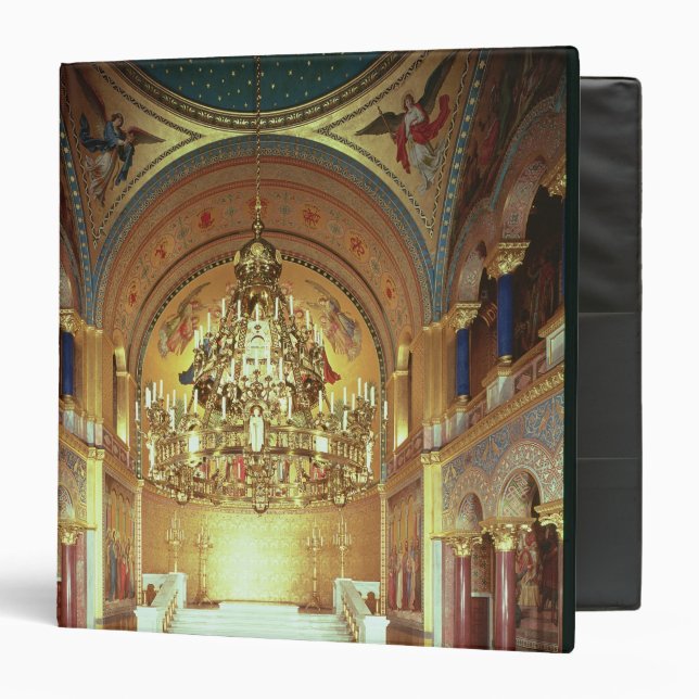 The Throne Room from the north 3 Ring Binder (Front/Inside)