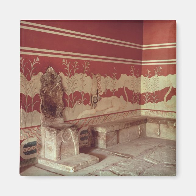 The Throne Room of Minos, 1500-1400 BC Magnet (Front)