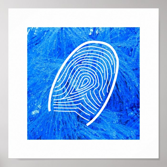 THE THUMBPRINT   poster/print