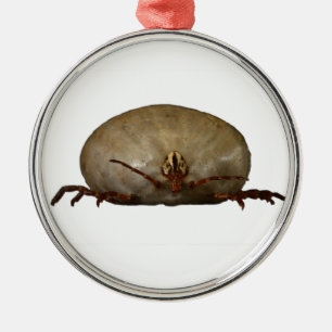 The Tick Metal Ornament