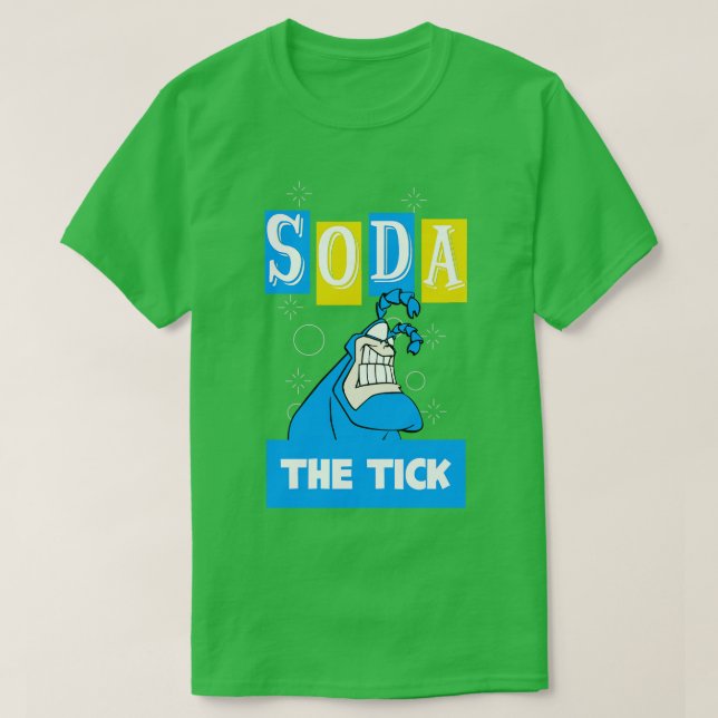 The Tick Soda T-Shirt (Design Front)