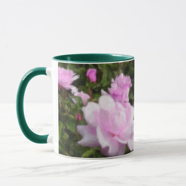 The Tiffany Rose Mug (Left)