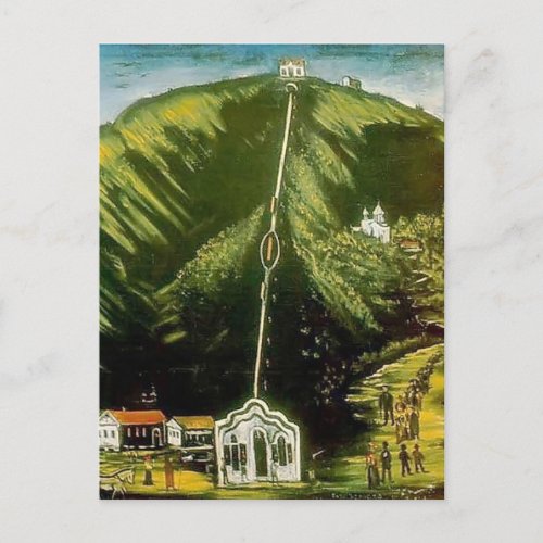The Tiflis Funicular by Niko Pirosmani Postcard