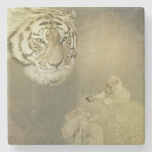 The Tiger And The Kitten, Stone Coaster