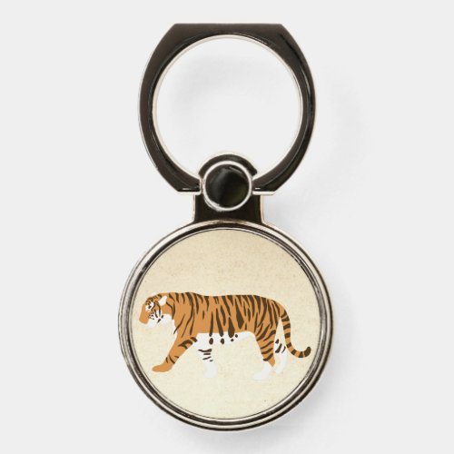 The Tiger Color Block Phone Ring Stand