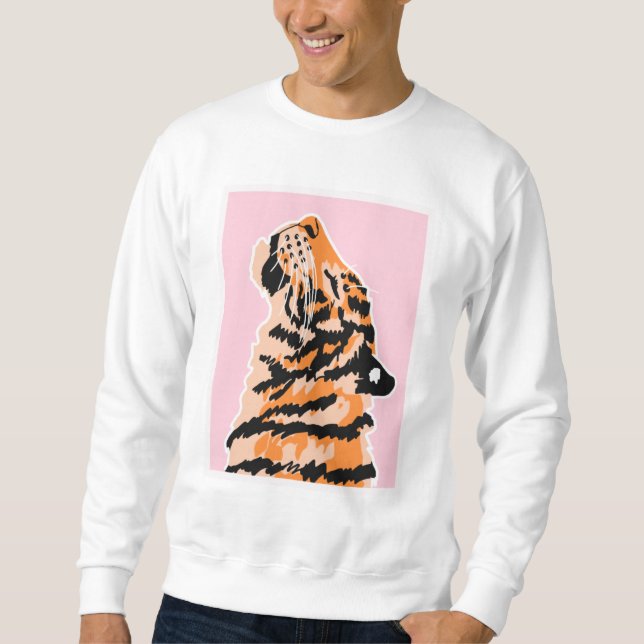 The Tiger Rizz  Sweatshirt (Front)