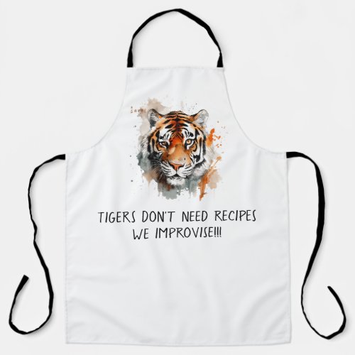 The Tigers Gaze _  Apron