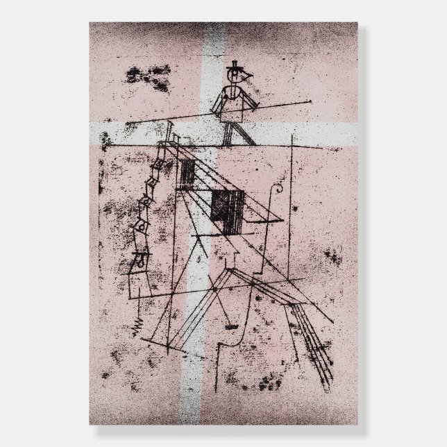 The Tight Rope Walker (1923) by Paul Klee Foam Board (Front)