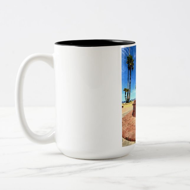 The Tile Fountain Mug (Left)