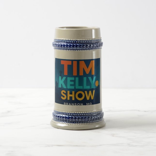 The Tim Kelly Show Beer Stein (Center)