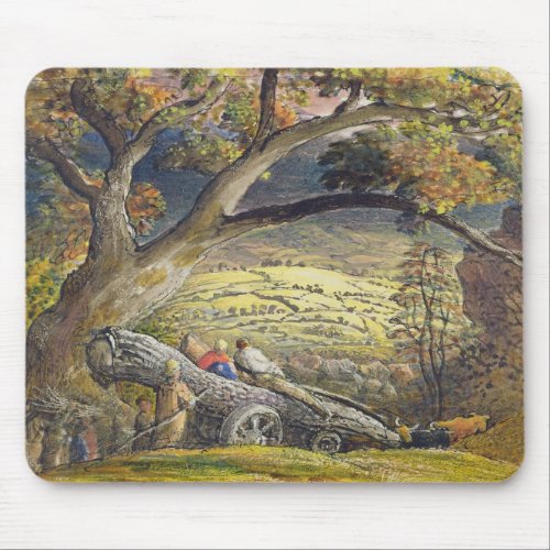 The Timber Wain c1833_34 wc  gouache on paper Mouse Pad
