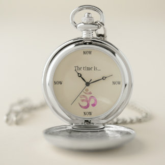 The Time is Now Clock Watch