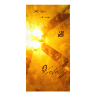 The time is now photo card