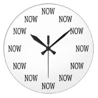 The Time is NOW wall clock