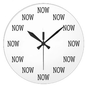 The Time is NOW wall clock