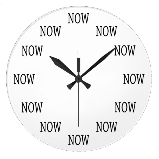 The Time is NOW wall clock