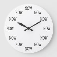 The Time is NOW wall clock