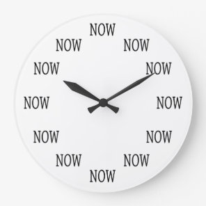 The Time is NOW wall clock
