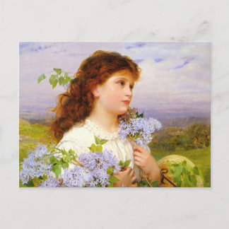 The Time of the Lilics Sophie Anderson PC Postcard