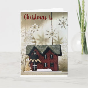 THE TIME OF YEAR TO REMEMBER **YOU** CHRISTMAS CARD