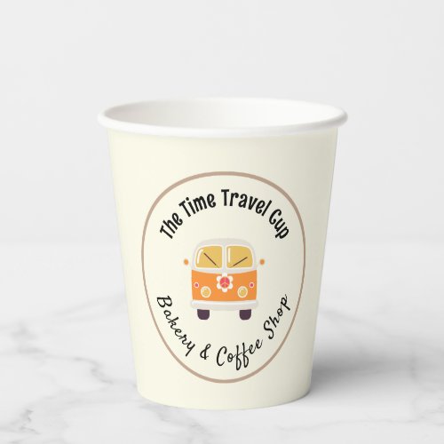 The Time Traveler Coffee Business Paper cup