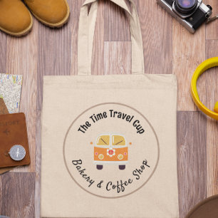 The Time Traveler Coffee Business Tote Bag