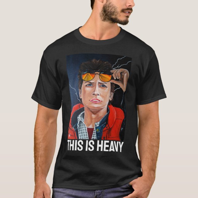 The Time Traveler Painting by Alfred Fox T-Shirt (Front)