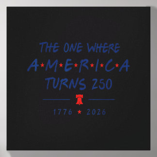 The Time When Aamerica Turns 250 1776 2026 Canvas Photo Tile