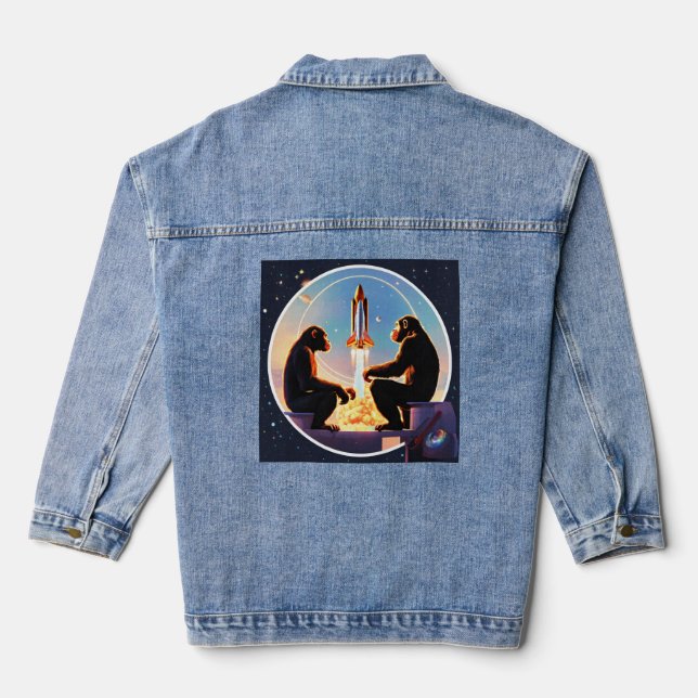 The Timeless Appeal of Denim Jackets (Back)
