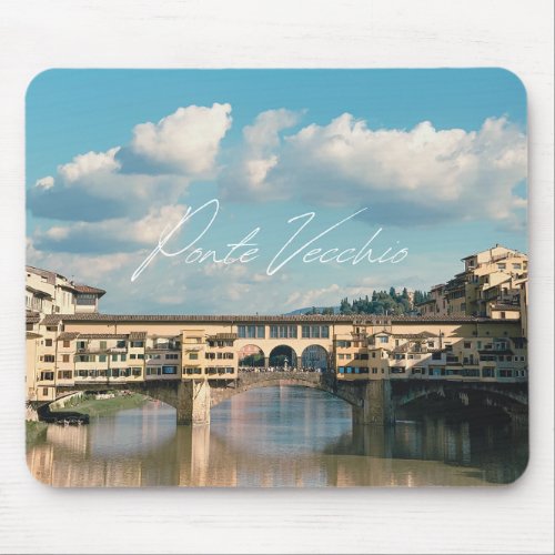 The Timeless Charm of Ponte Vecchio Mouse Pad