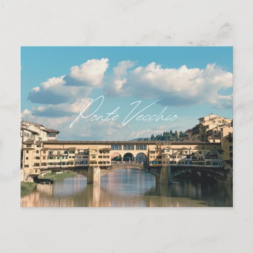 The Timeless Charm of Ponte Vecchio Postcard