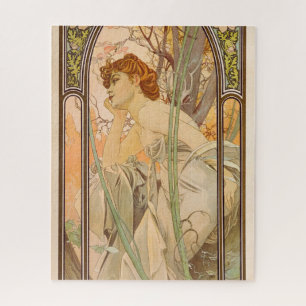 The Times of the Day, Evening Contemplation, 1899 Jigsaw Puzzle