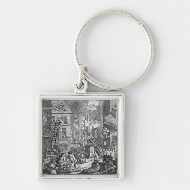 The Times, Plate I, 1762 Keychain (Front)