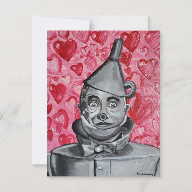 The Tin Man - 4.25" x 5.5" Thank You Card (Front)