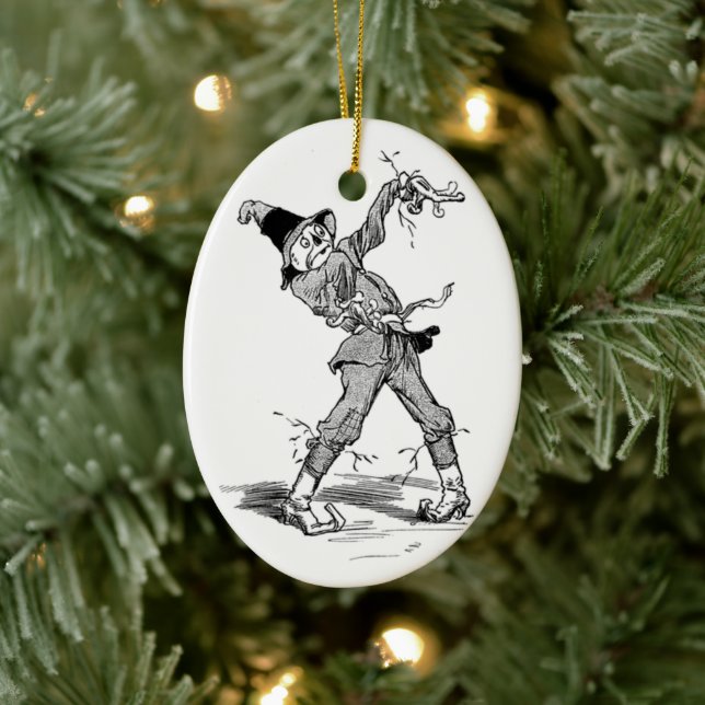 The Tin Man Alice in Wonderland Ceramic Ornament (Tree)