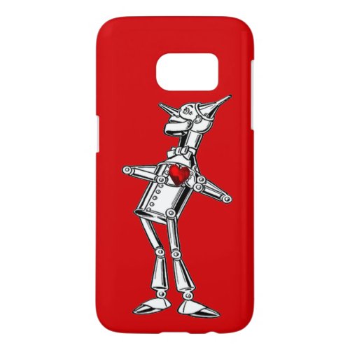 The Tin Man Wizard of Oz Red Heart Samsung Galaxy S7 Case