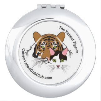 The Tiniest Tiger Compact Mirror