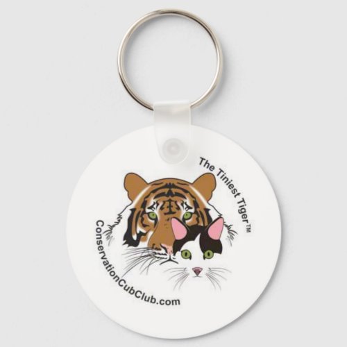 The Tiniest Tiger Conservation Cub Club Keychain