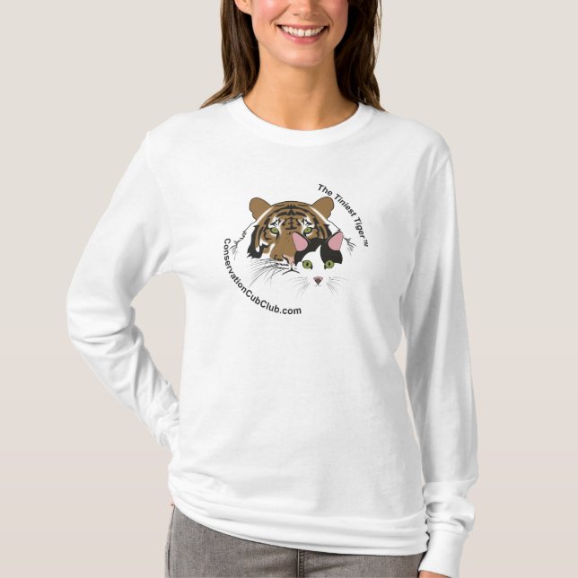The Tiniest Tiger's Conservation Cub Club T Shirt (Front)